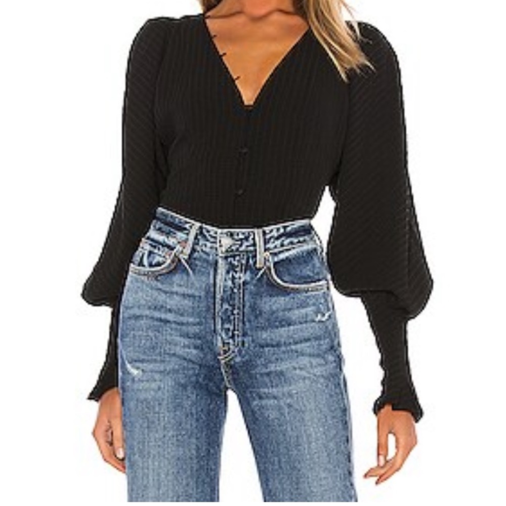 Tularosa Puff Sleeve Blouse